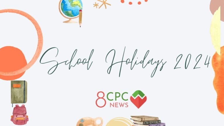 School Holiday Calendar 2023-24 PDF Download